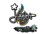 Sticker | jabbi (Glitter) | Antwerp 2022