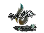 Sticker | nicoodoz (Glitter) | Antwerp 2022