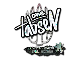 Sticker | tabseN (Glitter) | Antwerp 2022 Sticker | tabseN (Glitter) | Antwerp 2022