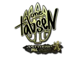 Sticker | tabseN (Gold) | Antwerp 2022