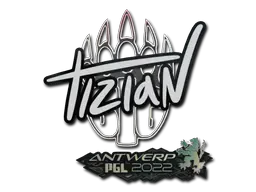 Sticker | tiziaN | Antwerp 2022 Sticker | tiziaN | Antwerp 2022
