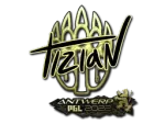 Sticker | tiziaN (Gold) | Antwerp 2022