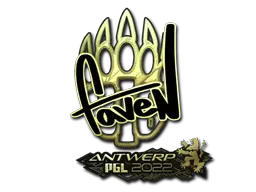 Sticker | faveN (Gold) | Antwerp 2022