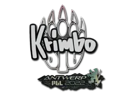 Sticker | Krimbo | Antwerp 2022 Sticker | Krimbo | Antwerp 2022