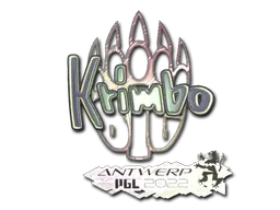 Sticker | Krimbo (Holo) | Antwerp 2022 Sticker | Krimbo (Holo) | Antwerp 2022