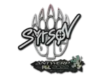 Sticker | syrsoN | Antwerp 2022