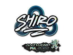 Sticker | sh1ro (Glitter) | Antwerp 2022 Sticker | sh1ro (Glitter) | Antwerp 2022