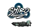 Sticker | sh1ro (Glitter) | Antwerp 2022