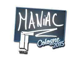 Sticker | Maniac | Cologne 2015