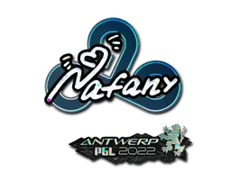 Sticker | nafany (Glitter) | Antwerp 2022 Sticker | nafany (Glitter) | Antwerp 2022