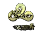 Sticker | nafany (Gold) | Antwerp 2022