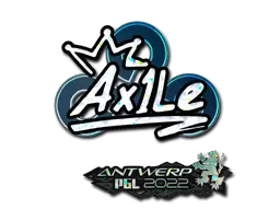 Sticker | Ax1Le (Glitter) | Antwerp 2022 Sticker | Ax1Le (Glitter) | Antwerp 2022