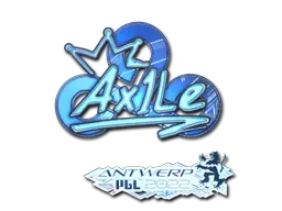 Sticker | Ax1Le (Holo) | Antwerp 2022 Sticker | Ax1Le (Holo) | Antwerp 2022