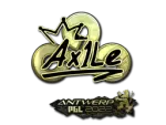 Sticker | Ax1Le (Gold) | Antwerp 2022