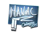 Sticker | Maniac (Foil) | Cologne 2015