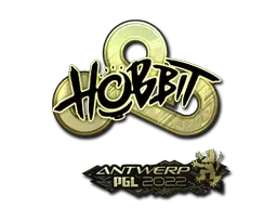 Sticker | Hobbit (Gold) | Antwerp 2022 Sticker | Hobbit (Gold) | Antwerp 2022