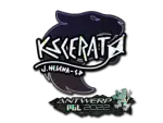 Sticker | KSCERATO (Glitter) | Antwerp 2022