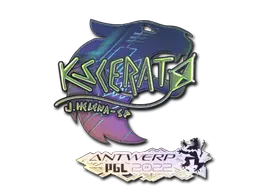 Sticker | KSCERATO (Holo) | Antwerp 2022 Sticker | KSCERATO (Holo) | Antwerp 2022