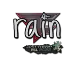 Sticker | rain | Antwerp 2022