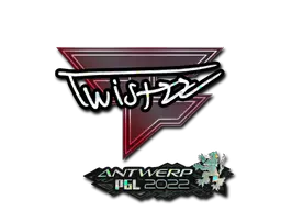 Sticker | Twistzz (Glitter) | Antwerp 2022 Sticker | Twistzz (Glitter) | Antwerp 2022
