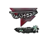 Sticker | Twistzz (Glitter) | Antwerp 2022