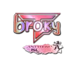 Sticker | broky (Holo) | Antwerp 2022
