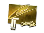 Sticker | Ex6TenZ (Gold) | Cologne 2015