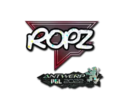 Sticker | ropz (Glitter) | Antwerp 2022 Sticker | ropz (Glitter) | Antwerp 2022