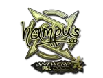 Sticker | hampus (Gold) | Antwerp 2022
