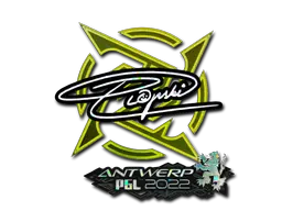 Sticker | Plopski (Glitter) | Antwerp 2022 Sticker | Plopski (Glitter) | Antwerp 2022