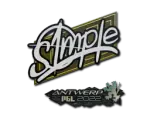 Sticker | s1mple | Antwerp 2022