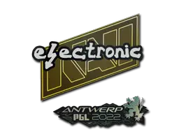 Sticker | electronic | Antwerp 2022 Sticker | electronic | Antwerp 2022