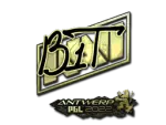 Sticker | b1t (Gold) | Antwerp 2022