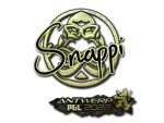 Sticker | Snappi (Gold) | Antwerp 2022