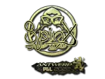 Sticker | Spinx (Gold) | Antwerp 2022