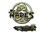 Sticker | hades (Gold) | Antwerp 2022
