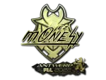 Sticker | m0NESY (Gold) | Antwerp 2022