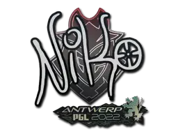 Sticker | NiKo | Antwerp 2022 Sticker | NiKo | Antwerp 2022