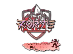 Sticker | zorte (Holo) | Antwerp 2022 Sticker | zorte (Holo) | Antwerp 2022