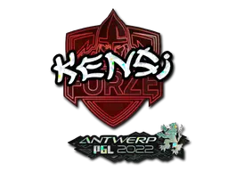 Sticker | KENSi (Glitter) | Antwerp 2022 Sticker | KENSi (Glitter) | Antwerp 2022