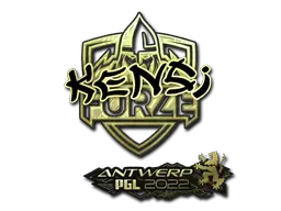 Sticker | KENSi (Gold) | Antwerp 2022 Sticker | KENSi (Gold) | Antwerp 2022