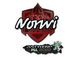 Sticker | Norwi (Glitter) | Antwerp 2022