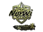 Sticker | Norwi (Gold) | Antwerp 2022