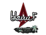 Sticker | blameF (Glitter) | Antwerp 2022