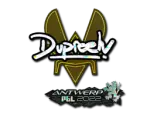 Sticker | dupreeh (Glitter) | Antwerp 2022