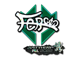 Sticker | fer (Glitter) | Antwerp 2022 Sticker | fer (Glitter) | Antwerp 2022