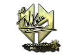 Sticker | fnx (Gold) | Antwerp 2022