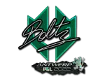 Sticker | boltz (Glitter) | Antwerp 2022