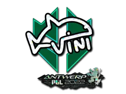 Sticker | VINI (Glitter) | Antwerp 2022 Sticker | VINI (Glitter) | Antwerp 2022