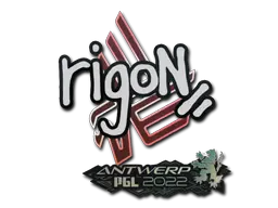 Sticker | rigoN | Antwerp 2022 Sticker | rigoN | Antwerp 2022